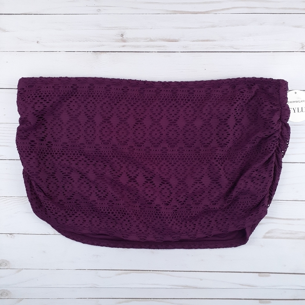 Stylus Bathing Swim Suit Bottom Skirt XL 148